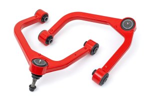 Chevrolet Silverado 1500 Upper Control Arms - Rough Country - Forged - Red - '19-'24